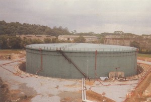 Fuel Oil Storage Facililities at Jurong Power Station