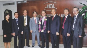 Mr Kazuaki Kama, the President and Chief Executive Officer of IHI Corporation visited JEL in June 2009